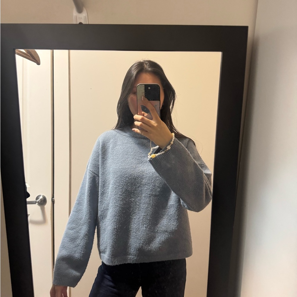 Oak + Fort Blue Sweater